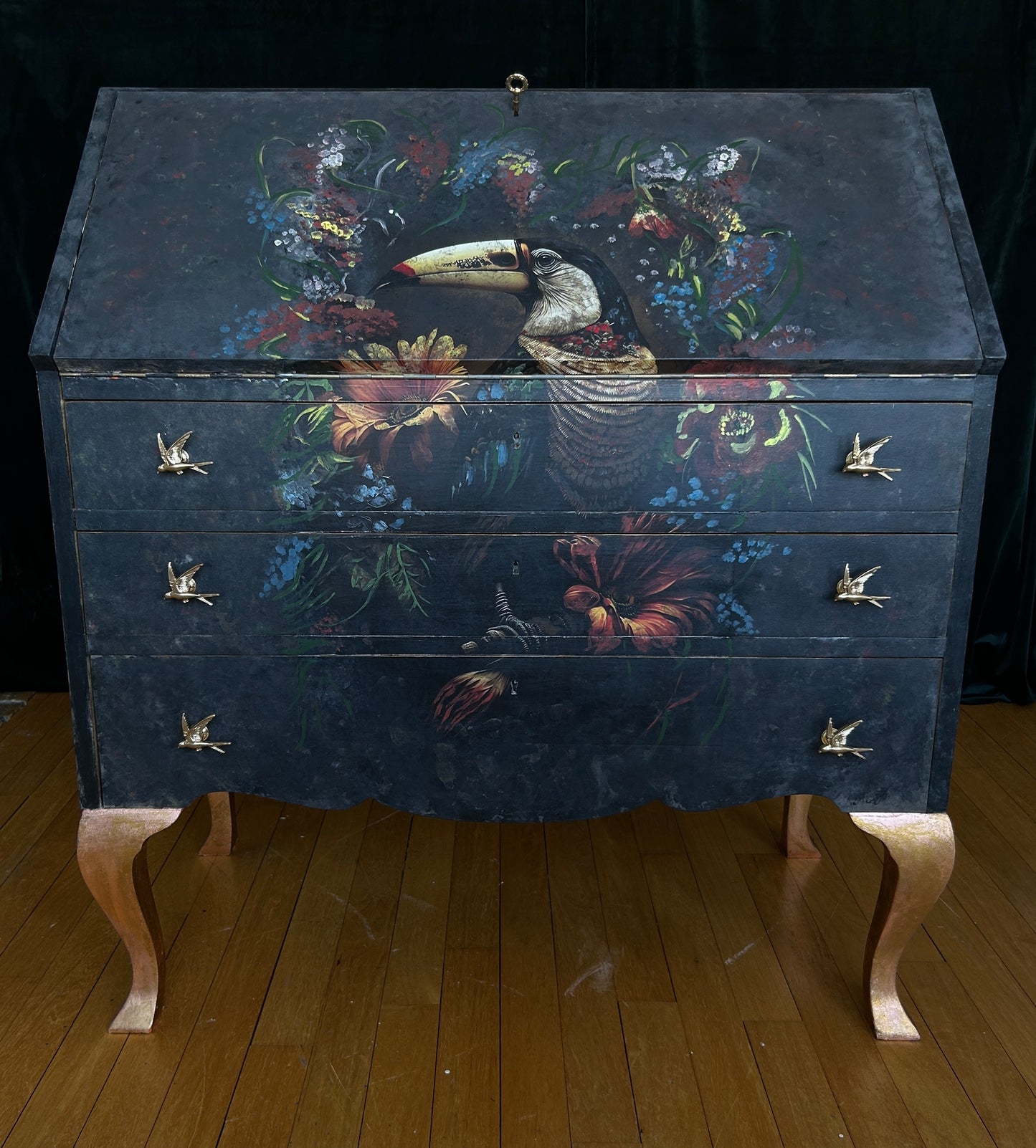 SOLD - Secretary Desk Tucan